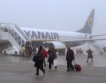 Ryanair с ръст от едва 1% 
