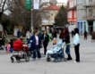 Италиански туристи в Кюстендил