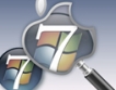 Windows 7 не може да спре Mac OS X  