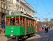 Исторически трамвай из София 