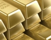Златото се търгува под $ 1 100